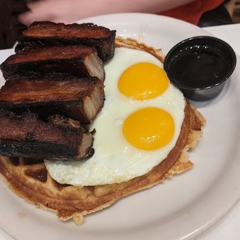 Briarpatch Restaurant - Pork Belly Waffle - American Near Me - Winter Park, Florida