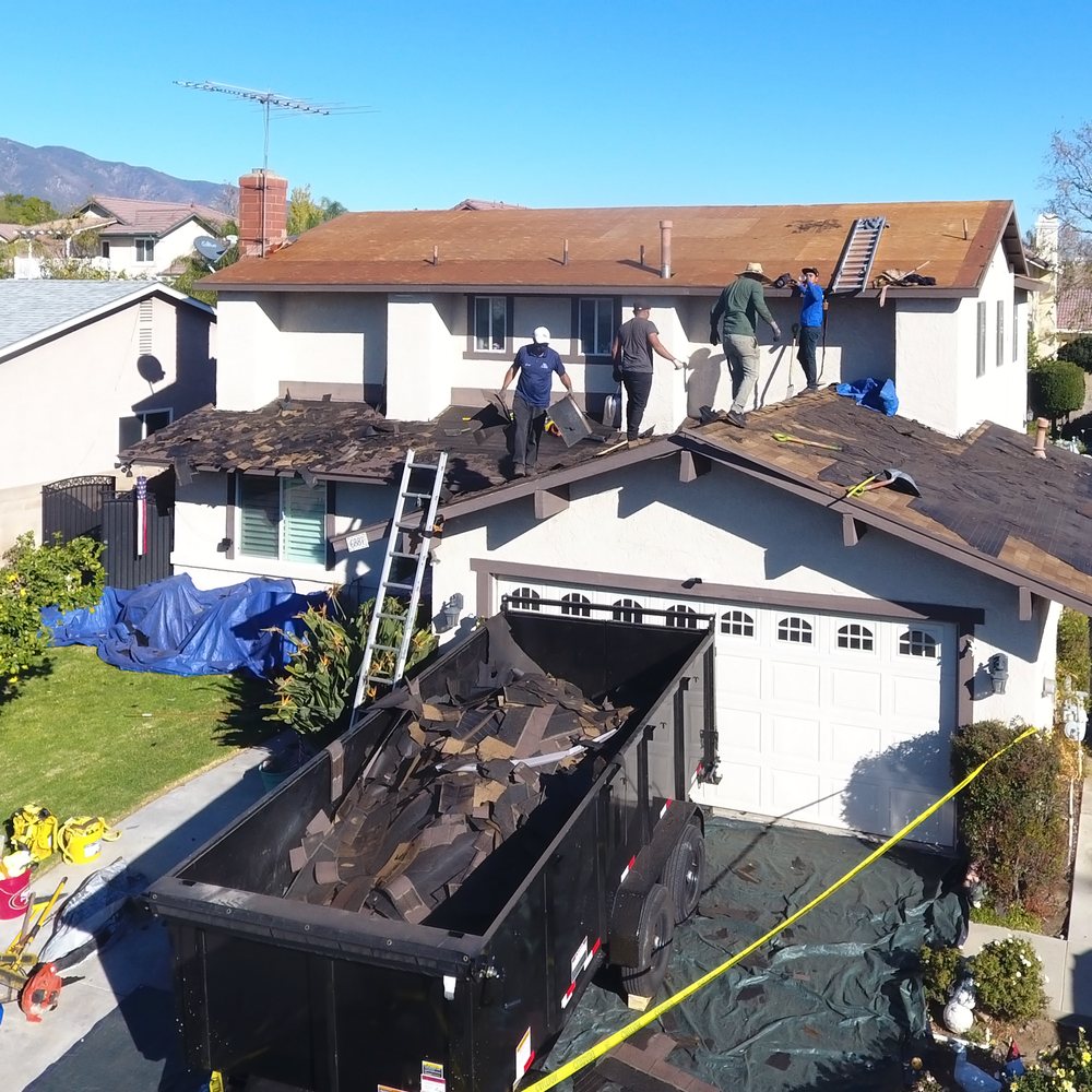 Slide of FR Roofing Services