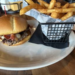 Black and Blue Bacon Burger Black and Blue Bacon Burger
