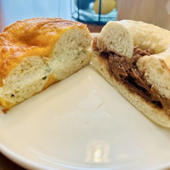 Ugly Bagel - Cheddar Jalapeño Bagel with Garlic Veggie Spread and Salt Bagel with Nutella Spread! - Bagels Near Me - Franklin, Tennessee Ugly Bagel - Cheddar Jalapeño Bagel with Garlic Veggie Spread and Salt Bagel with Nutella Spread! - Bagels Near Me - Franklin, Tennessee