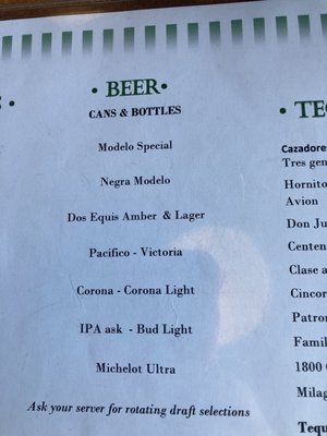 Menu photo 8 Huasteca Mexican Restaurant Windsor, CT