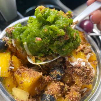 SoBoL - Big chunk of ice!!! Smdh ... pisses me off to waste money on something so bad! - Juice Bars & Smoothies Near Me - Bayside, New York