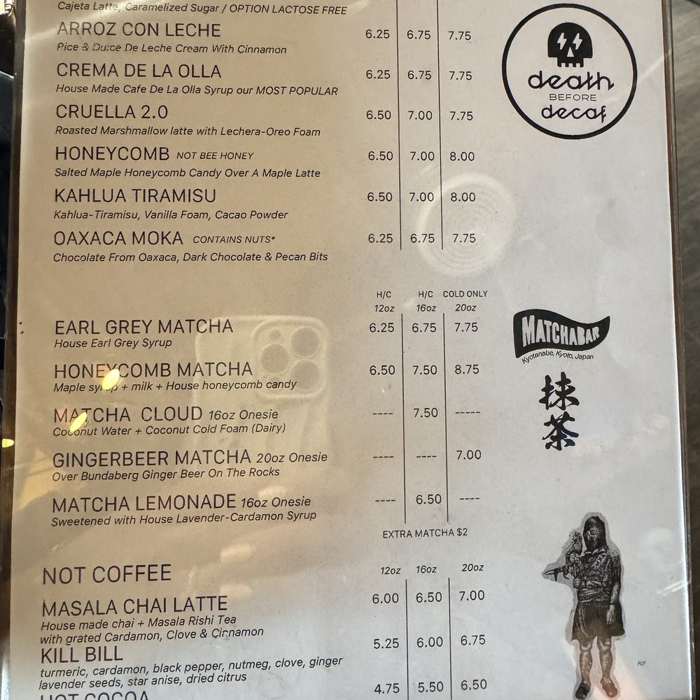 6 Grados Coffee - Specially drink menu - Coffee & Tea Near Me - San Diego, California 6 Grados Coffee - Specially drink menu - Coffee & Tea Near Me - San Diego, California
