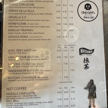 6 Grados Coffee - Specially drink menu - Coffee & Tea Near Me - San Diego, California