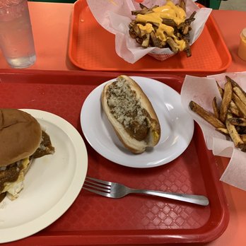 Coney Island Lunch - Cheese Fries !!   Sundowner  Original Coney Island Hot Dog - Hot Dogs Near Me - Johnstown, Pennsylvania