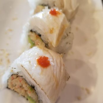 Hiroba Sushi - Snow white. They flame the tuna on top. You can taste the lighter fluid... yuck - Sushi Bars Near Me - Henderson, Nevada Hiroba Sushi - Snow white. They flame the tuna on top. You can taste the lighter fluid... yuck - Sushi Bars Near Me - Henderson, Nevada