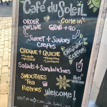 Cafe Du Soleil - Cafe du Soleil - Coffee & Tea Near Me - Alexandria, Virginia