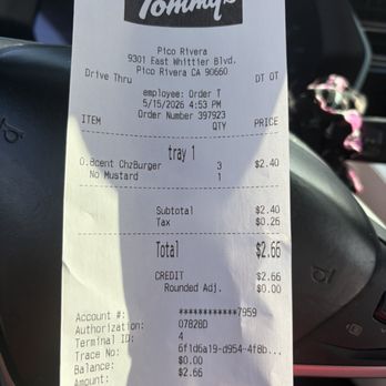 Original Tommy's - A deal - Burgers Near Me - Pico Rivera, California