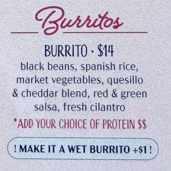 La Pizca - This burrito was excellent and what the market vegetables don't tell you is the amazing food that's inside - Latin American Near Me - Arroyo Grande, California