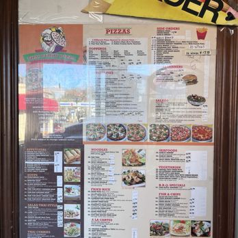 Thai Curry Pizza - Menu - Pizza Near Me - Long Beach, California