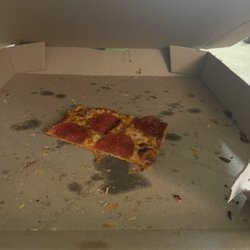 Domino's Pizza - Thin crust pepperoni... yummy