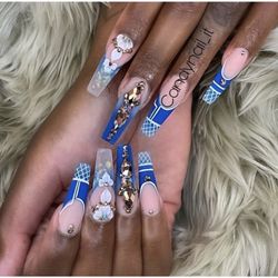 Angel Nails & Spa - She paid in smile with this stunning set!