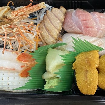 Yatai Asian Kitchen - Sweet shrimp, o toro(fatty tuna), hamachi, uni - Japanese Near Me - Strasburg, Colorado