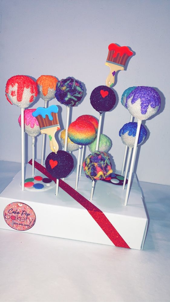 Cake Pop Bakery Logo