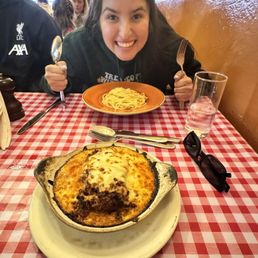 Lasagna and carbonara
