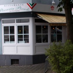 Restaurant Pizzeria Piccolo - von außen am Morgen