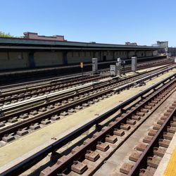MTA - 4th Ave Subway Station - Waiting for the G and listening to Higher Ground from Birthday Boy Stevie Wonder