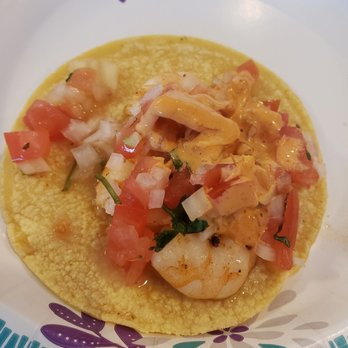 Ponchos Tacos - Shrimp Taco with chipotle sauce - Mexican Near Me - Fullerton, California Ponchos Tacos - Shrimp Taco with chipotle sauce - Mexican Near Me - Fullerton, California