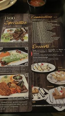 Menu photo 2 1800 Mexican Restaurant Summerville, GA Menu photo 2 1800 Mexican Restaurant Summerville, GA