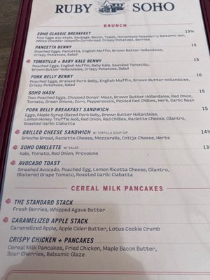 Menu photo 7 Ruby Soho Toronto, ON