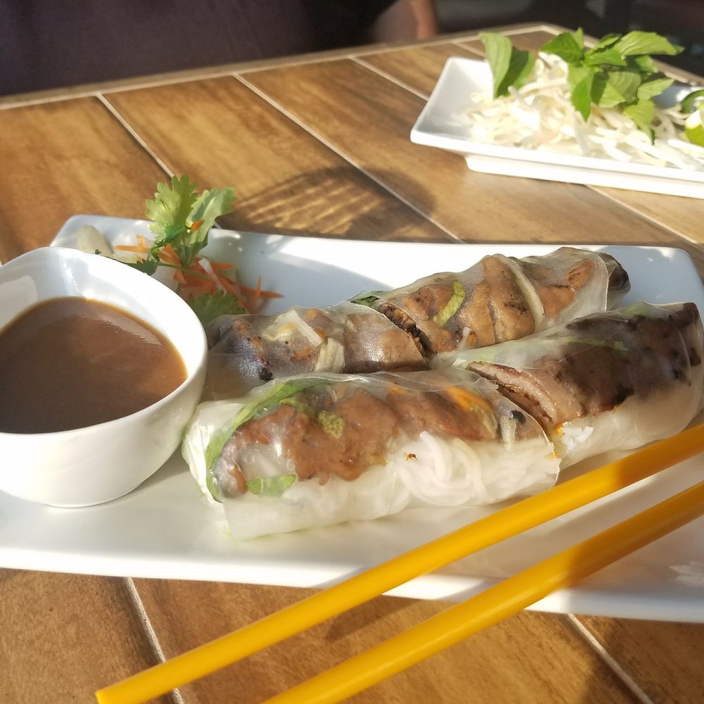 Pho Vietnamese Restaurant - Grilled beef salad rolls. - Vietnamese Near Me - Gresham, Oregon