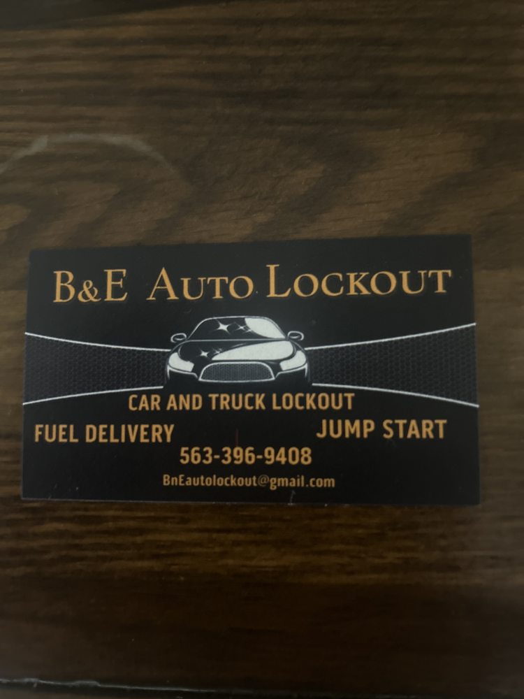 B&E AUTO LOCKOUT Davenport, Iowa Keys & Locksmiths Phone Number Yelp