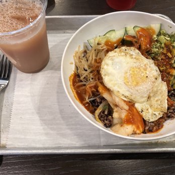 CoreLife Eatery - Teriyaki bowl and fruit punch - Salad Near Me - Lexington, Kentucky