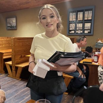 Riverside Fish House - Allysha our great server - Seafood Near Me - Dallas, North Carolina Riverside Fish House - Allysha our great server - Seafood Near Me - Dallas, North Carolina
