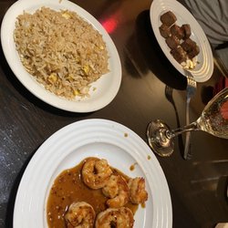 Osaka Japanese Steak House - Side Fried Rice  Side Shrimp  Side Hibachi Steak