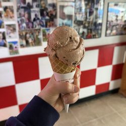 Frosty's - French Silk in a waffle cone