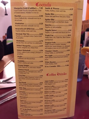 Menu photo 5 Mazatlan Restaurant Bonney Lake, WA Menu photo 5 Mazatlan Restaurant Bonney Lake, WA