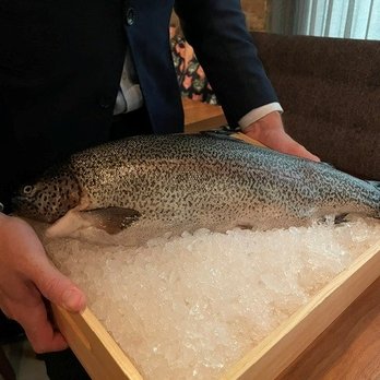 Smyth - Trout on display - New American Near Me - Chicago, Illinois