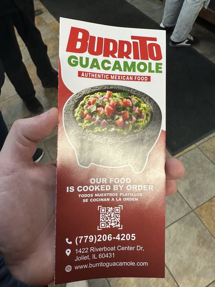 Burrito Guacamole