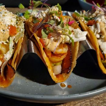 Local Tap House & Kitchen - Shrimp and bacon tacos. - New American Near Me - Oceanside, California Local Tap House & Kitchen - Shrimp and bacon tacos. - New American Near Me - Oceanside, California
