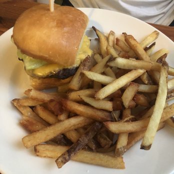 Kimball House - Kimball burger and fries - New American Near Me - Decatur, Georgia