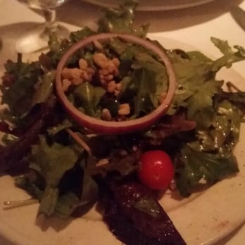 River Grille - Mescalan salad with delicious fig vinaigrette and candied walnut - Steakhouses Near Me - Bentonville, Arkansas River Grille - Mescalan salad with delicious fig vinaigrette and candied walnut - Steakhouses Near Me - Bentonville, Arkansas