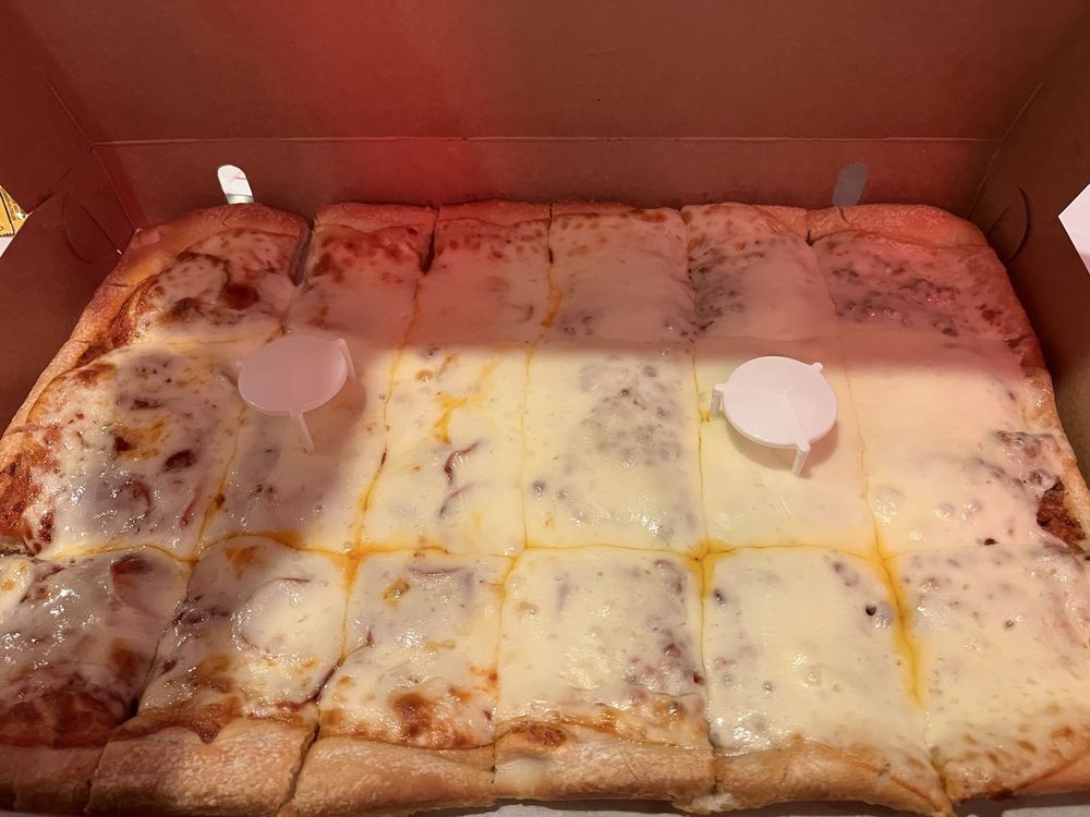 Food from Pizza Oven