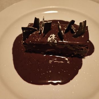 La Bonne Table - Chocolate hazelnut cake - French Near Me - San Diego, California