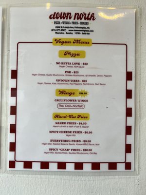 Menu photo 5 Down North Pizza Philadelphia, PA Menu photo 5 Down North Pizza Philadelphia, PA