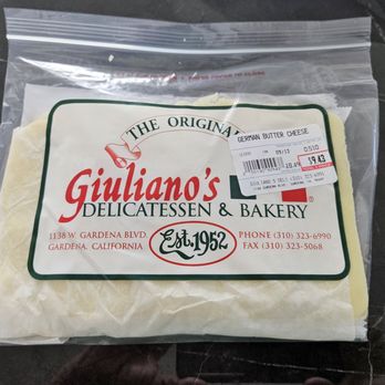 Giuliano's Delicatessen - German Butter Cheese - Delis Near Me - Gardena, California