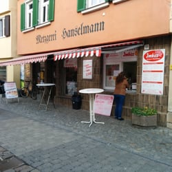 Hanselmann - Fleischerei mit Imbiss von Außen