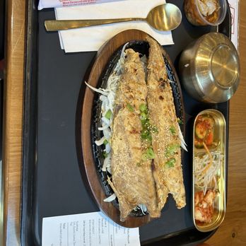 Cho Dang Tofu & Bbq - Grilled mackerel. - Korean Near Me - Dublin, California