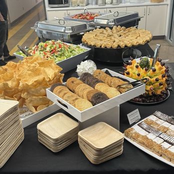 Citron Catering - Taco Salad bar (cookies/bars that come with it), southwest egg rolls appetizer and fruit skewer appetizer *with the upgraded equipment* - Caterers Near Me - Phoenix, Arizona