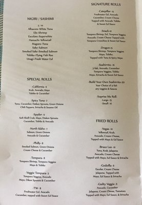 Menu photo 6 Rawdeadfish Coeur D'alene, ID
