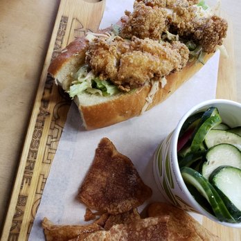 Local Loaf - Scorpion fish poboy - Bakeries Near Me - Charlotte, North Carolina