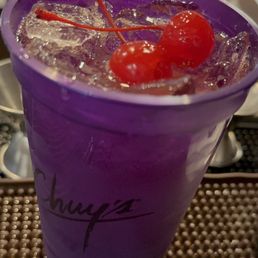 To go beverages at chuys! (They come sealed, don't worry!)