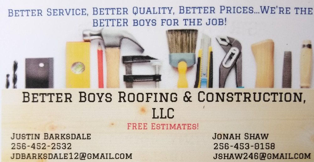 Slide of Better boys roofing and construction