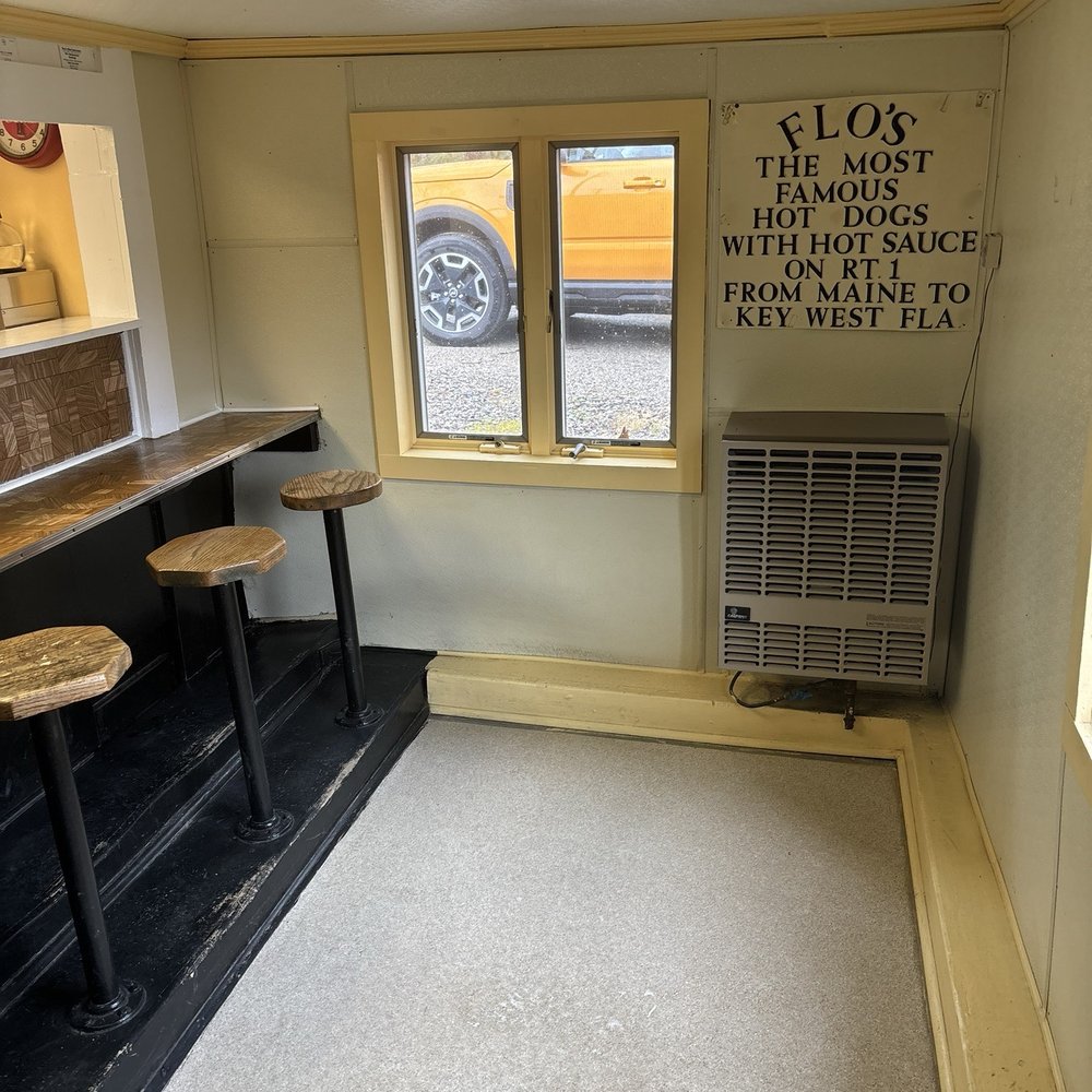 Flo's Hot Dogs - Inside - Hot Dogs Near Me - Cape Neddick, Maine Flo's Hot Dogs - Inside - Hot Dogs Near Me - Cape Neddick, Maine