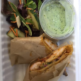 ADYA - Chicken Roll with Salad - Indian Near Me - Anaheim, California
