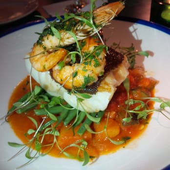 Dillingers - The special of the day: Roasted cod & grilled prawns with a mild curried veggie chickpea stew - American Near Me - Dublin, D
